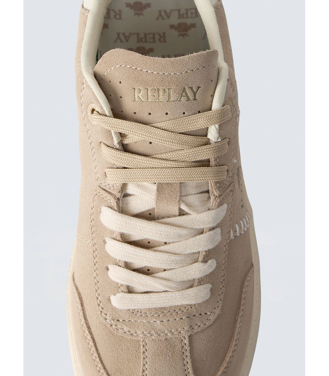 スウェードレザースニーカー 詳細画像 ベージュ 5